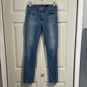 AG Adriano Goldschmied size 26R Women's Jeans - frayed hem